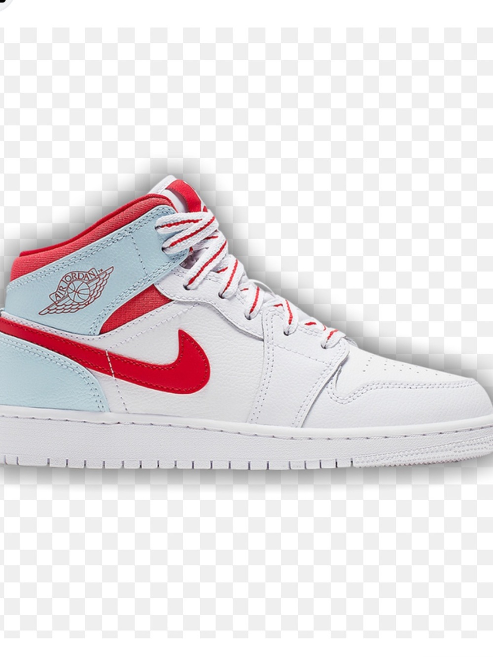 Air Jordan 1 mid GS ‘topaz mist’, youth.